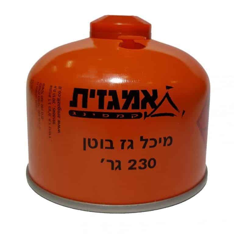 מיכל גז חד פעמי שסתום 230 גרם אמגזית