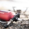 Primus Fuel Bottle On The Floor