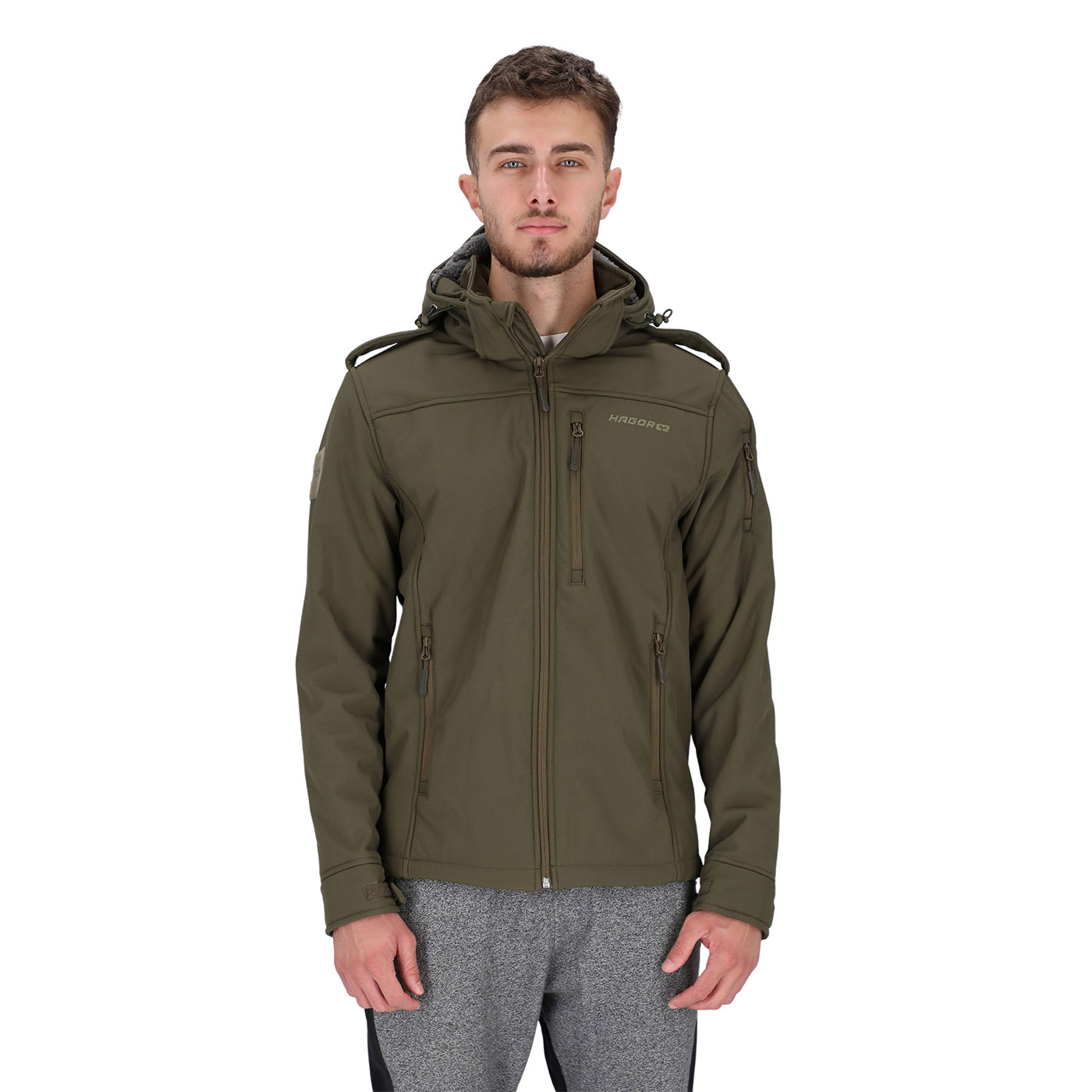 מעיל סופטשל עם פרווה חגור Softshell Cliff Foxy מעיל סופטשל עם פרווה חגור Softshell Cliff Foxy