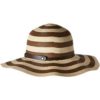 SUNLILY ROLLNGO HAT stripe brown