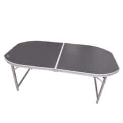 שולחן קמפינג אובלי אלומיניום Go Nature 150X180