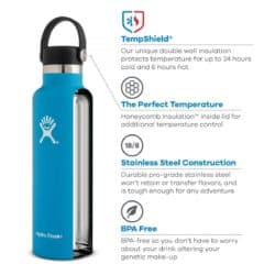 בקבוק שתייה מבודד פיה צרה 532 מ״ל Hydro Flask