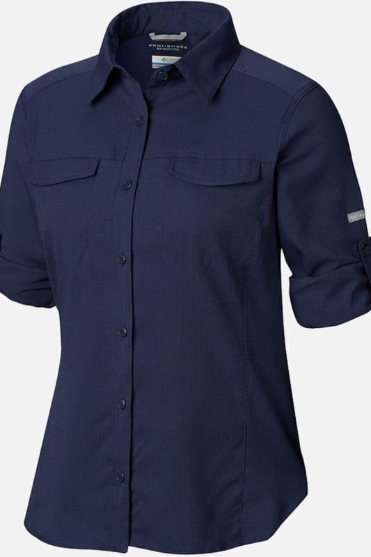 חולצה מנדפת לנשים קולמביה Silver Ridge Lite L/S Shirt