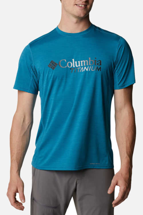 חולצה מנדפת גברים קולמביה Columbia Titan Pass Graphic T M