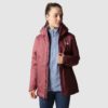 מעיל מבודד אטום לגשם ורוח לנשים Quest Insulated Jacket The North Face