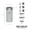 תרמוס סטיינלי 0.35 ליטר STANLEY THE AEROLIGHT™ TRANSIT MUG