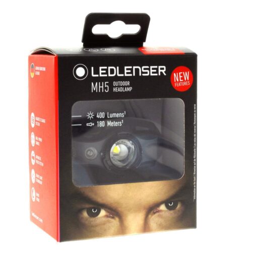 פנס ראש היברידי 400 לומן - Led Lenser MH5