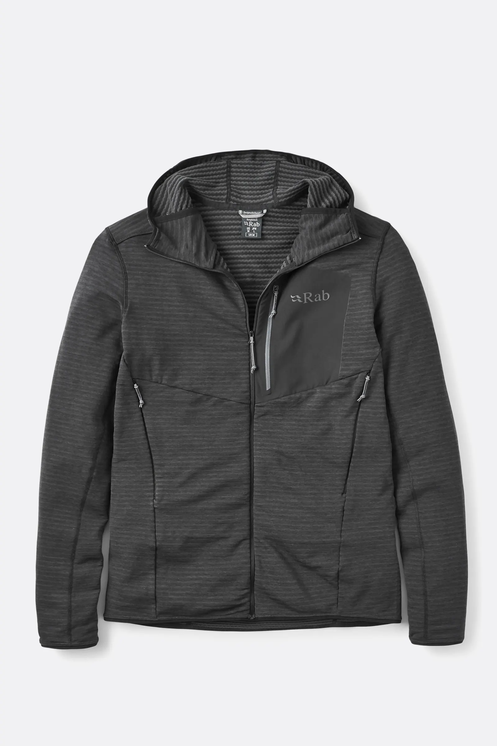 מעיל מיקרופליס לגברים Rab Ascendor Light Hoody מעיל מיקרופליס לגברים Rab Ascendor Light Hoody