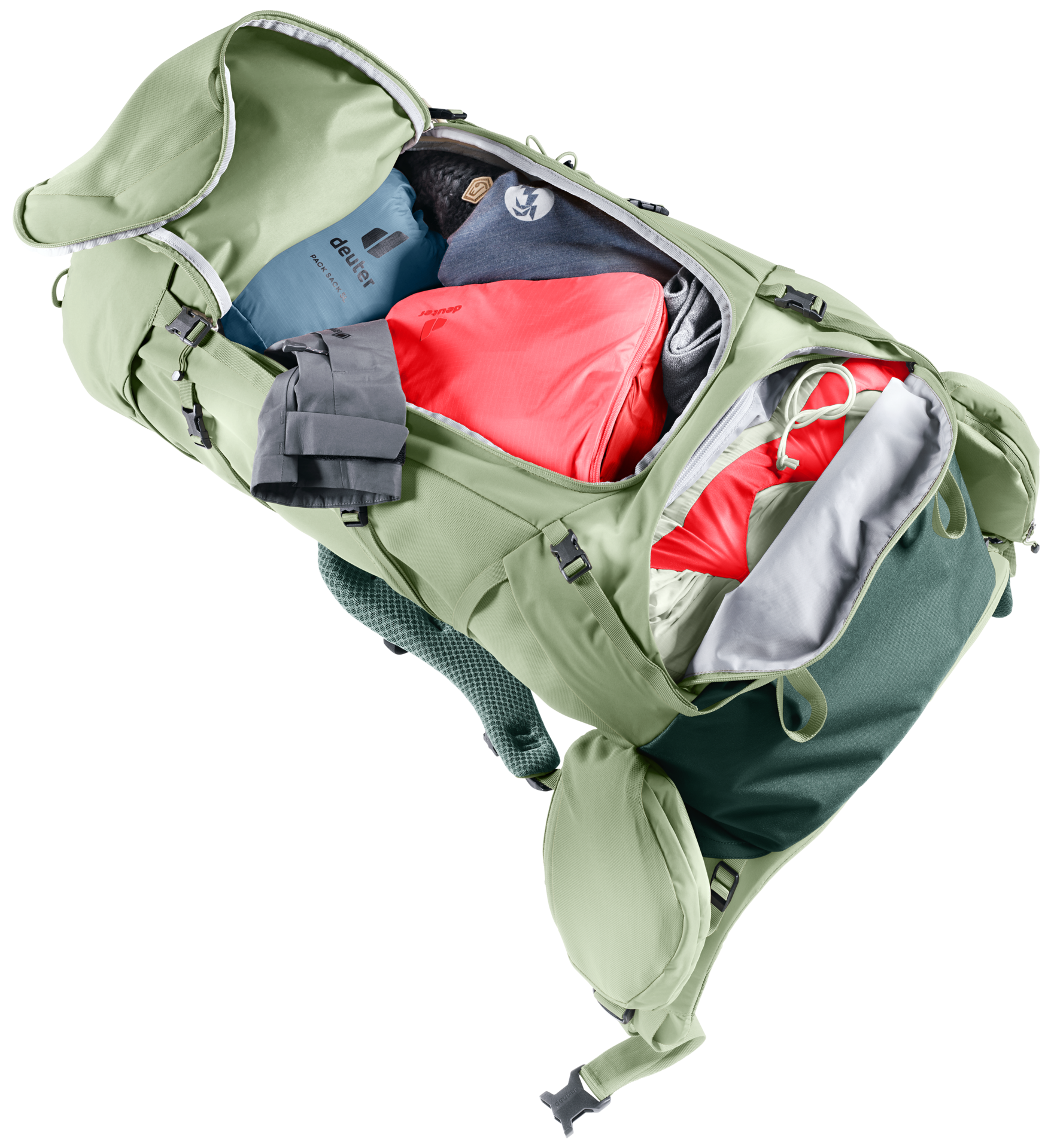 מוצ'ילה לנשים Deuter Aircontact Core 55+10 SL דגם 2026 מוצ'ילה לנשים Deuter Aircontact Core 55+10 SL דגם 2026