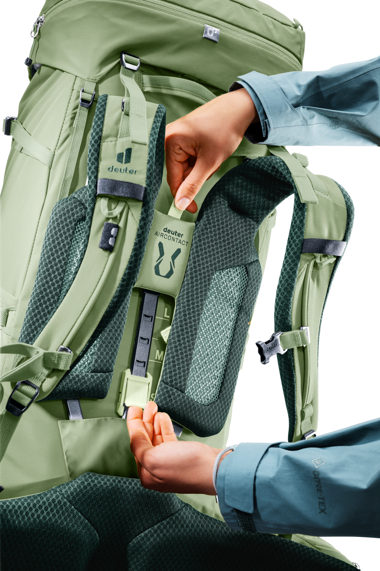 מוצ'ילה לנשים Deuter Aircontact Core 55+10 SL דגם 2026 מוצ'ילה לנשים Deuter Aircontact Core 55+10 SL דגם 2026
