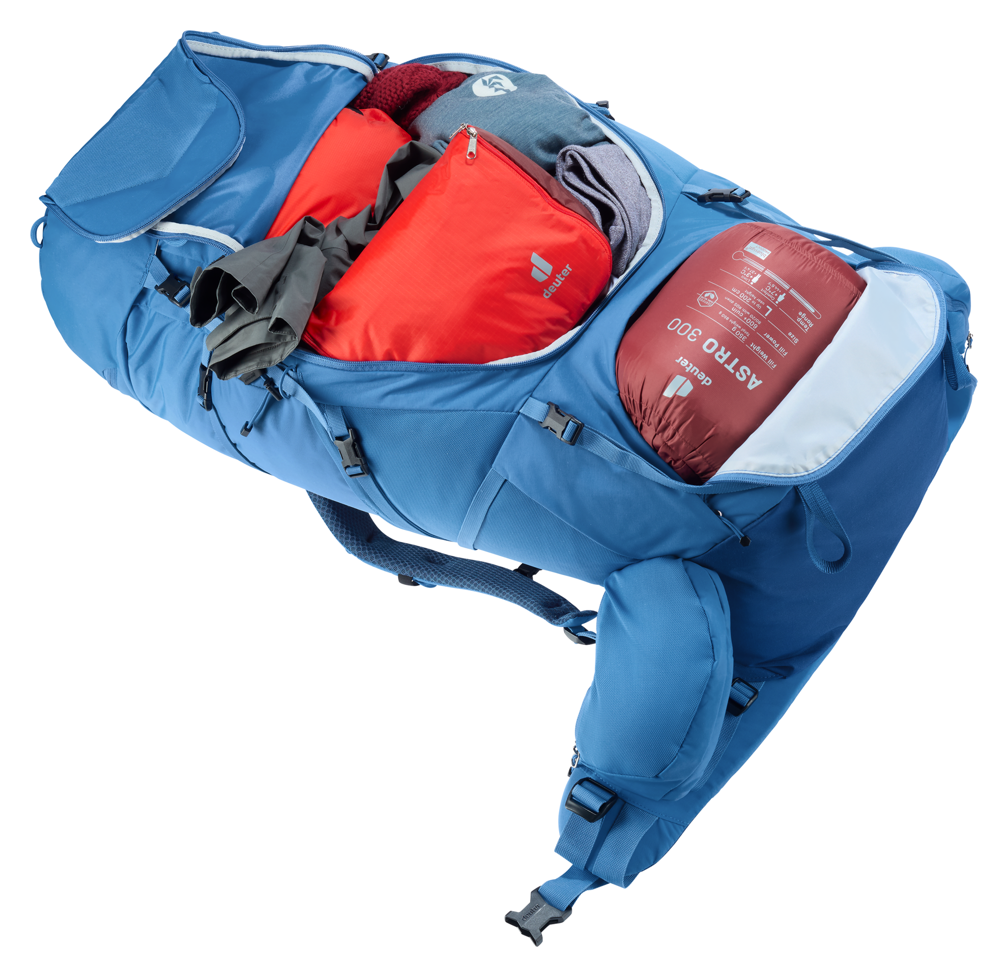 מוצ'ילה Deuter Aircontact Core 70+10 דגם 2026 מוצ'ילה Deuter Aircontact Core 70+10 דגם 2026