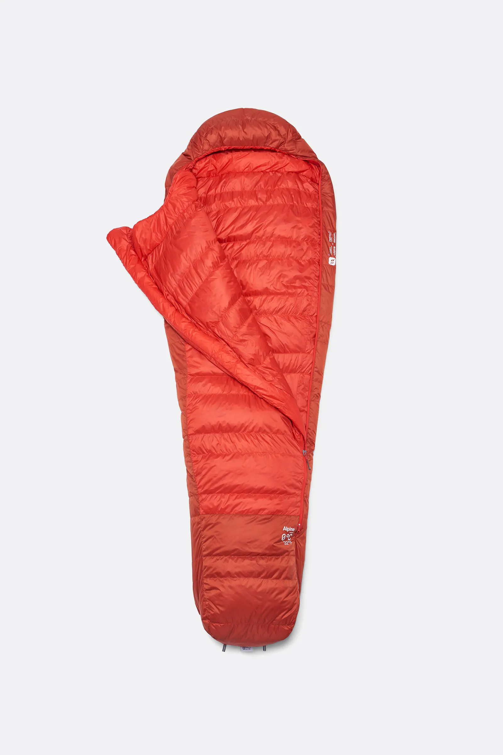 שק שינה פוך RAB Alpine Down Sleeping Bag (0°C) שק שינה פוך RAB Alpine Down Sleeping Bag (0°C)